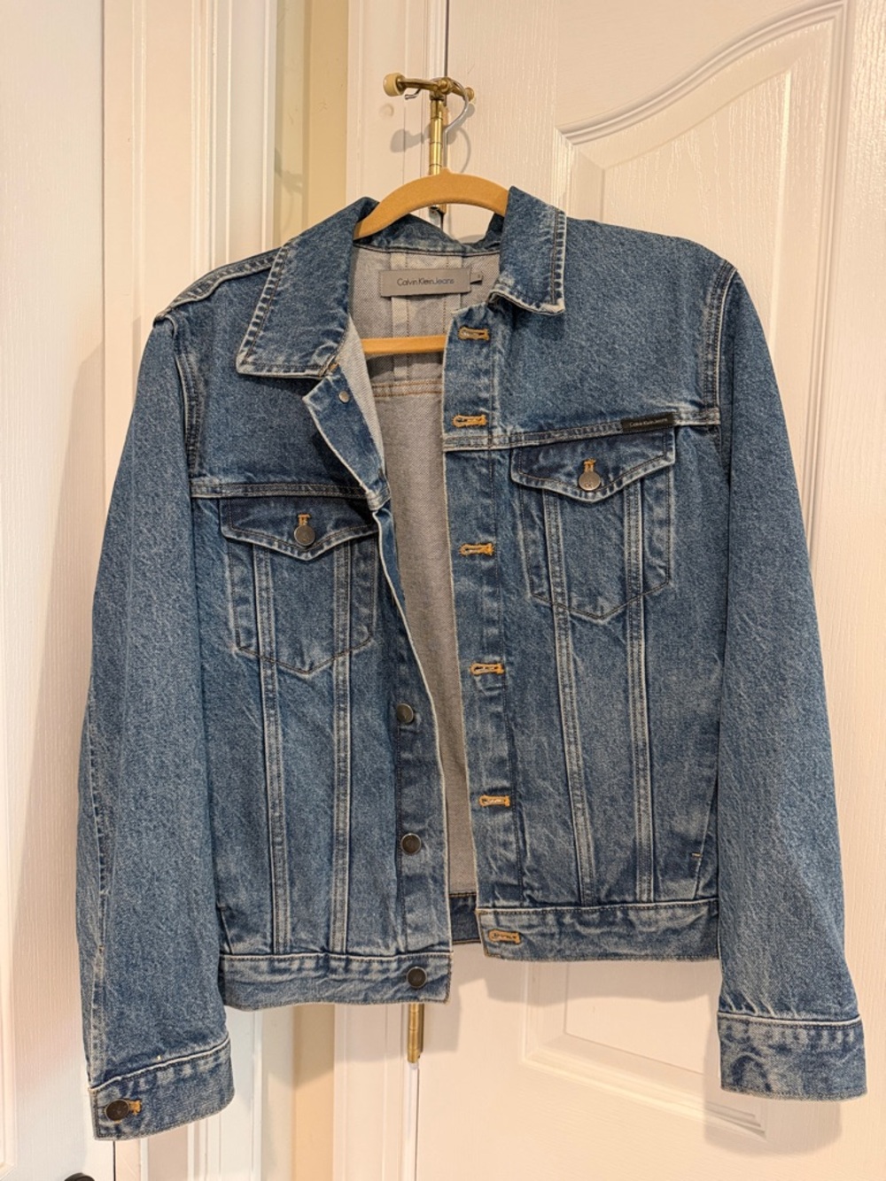 Calvin Klein Jeans Medium Wash Denim Jacket